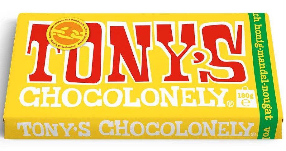 Шоколад молочный Tony's Chocolonely с медом миндалем и нугой 180 г (2287674132) Шоколад молочный Tony's Chocolonely с медом миндалем и нугой 180 г (2287674132)