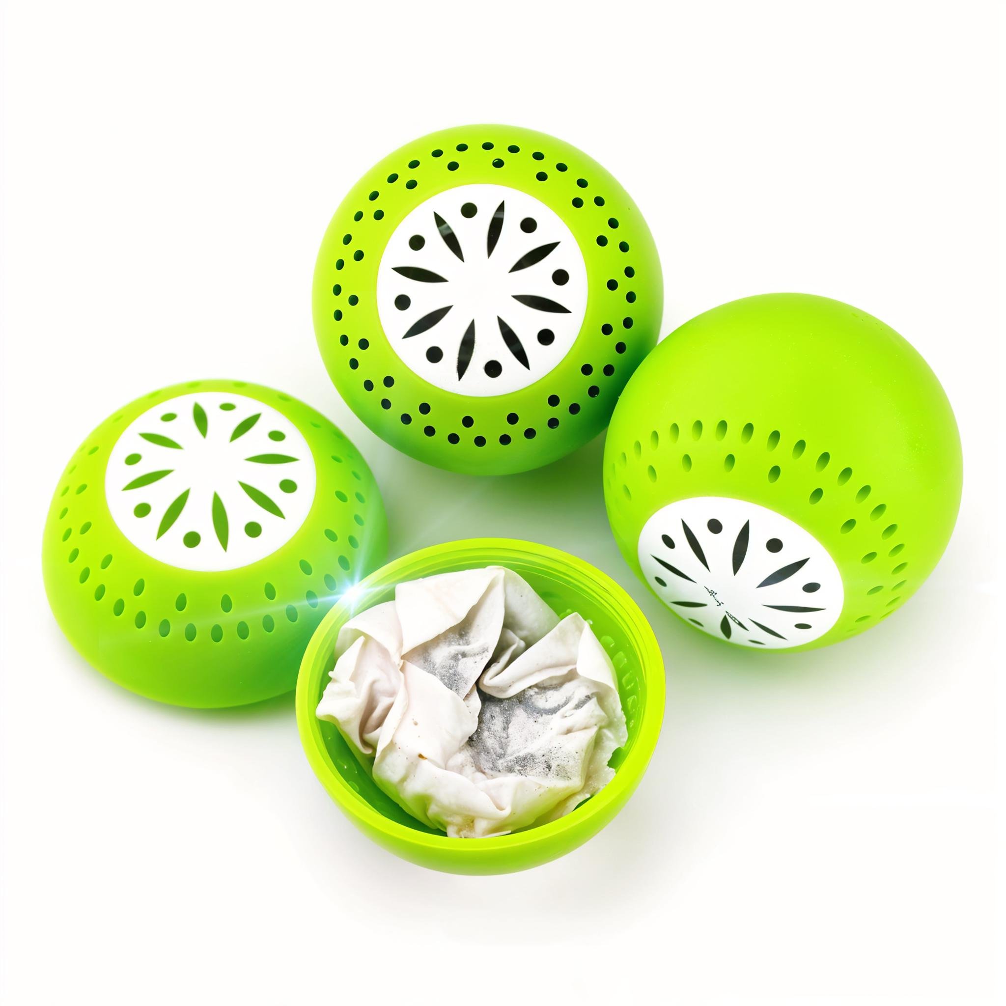 Поглинач запаху Fridge Balls для холодильника кульки в холодильник для усунення запаху 3 шт. (479301849)