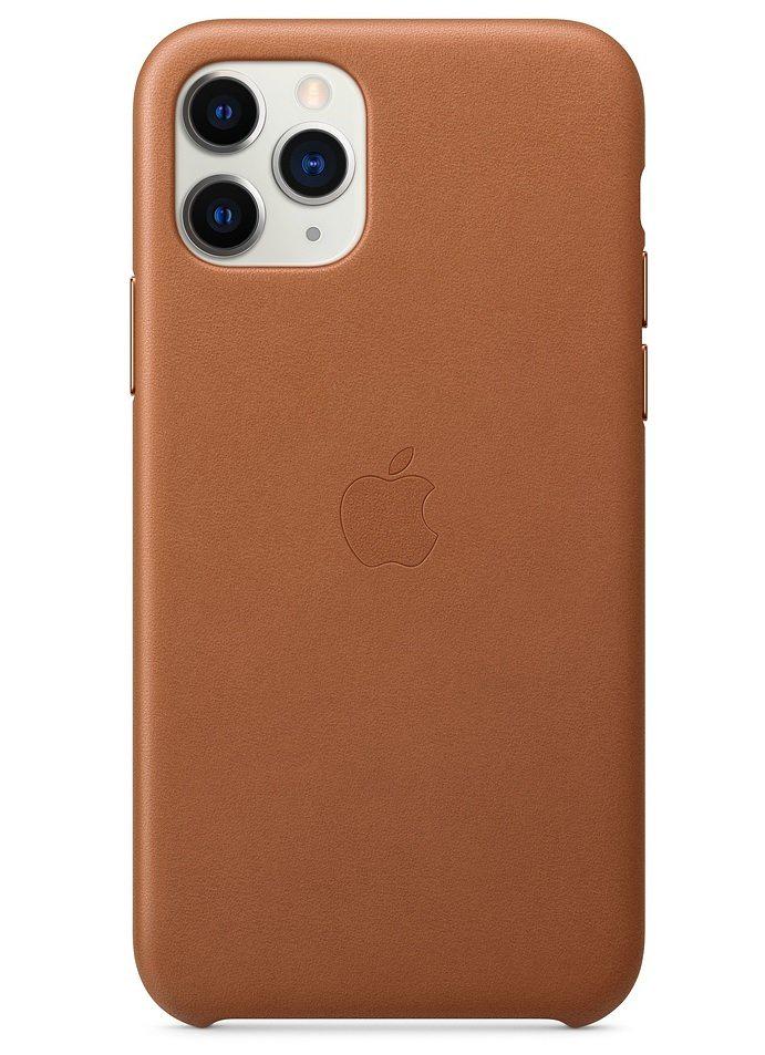 Чохол накладка шкіряний Leather Case MWYD2ZM/A для Apple Iphone 11 Pro (5.8") Saddle Brown - фото 3