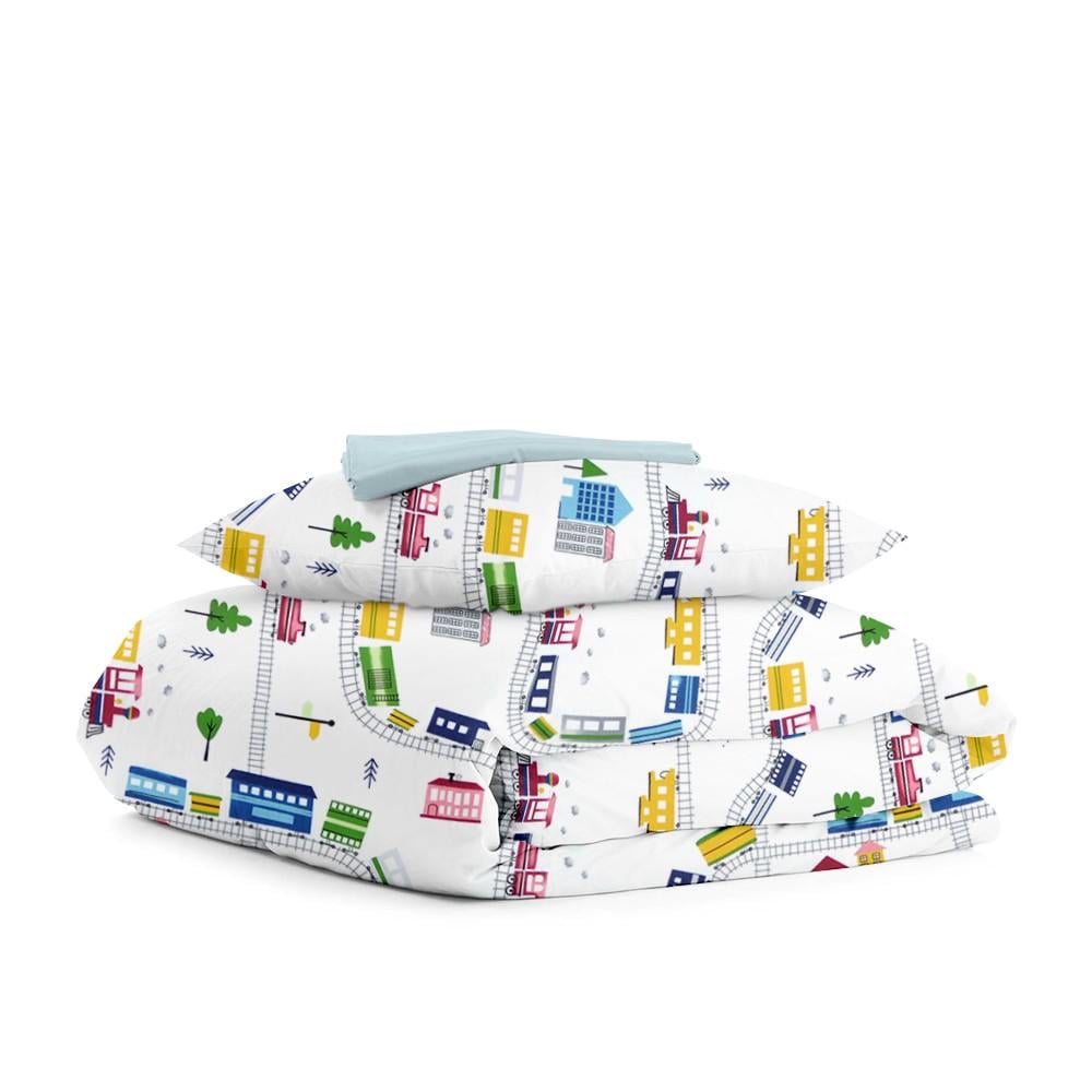 Комплект белья Cosas Railway постельного подросткового 160х220 см (4822052090466)