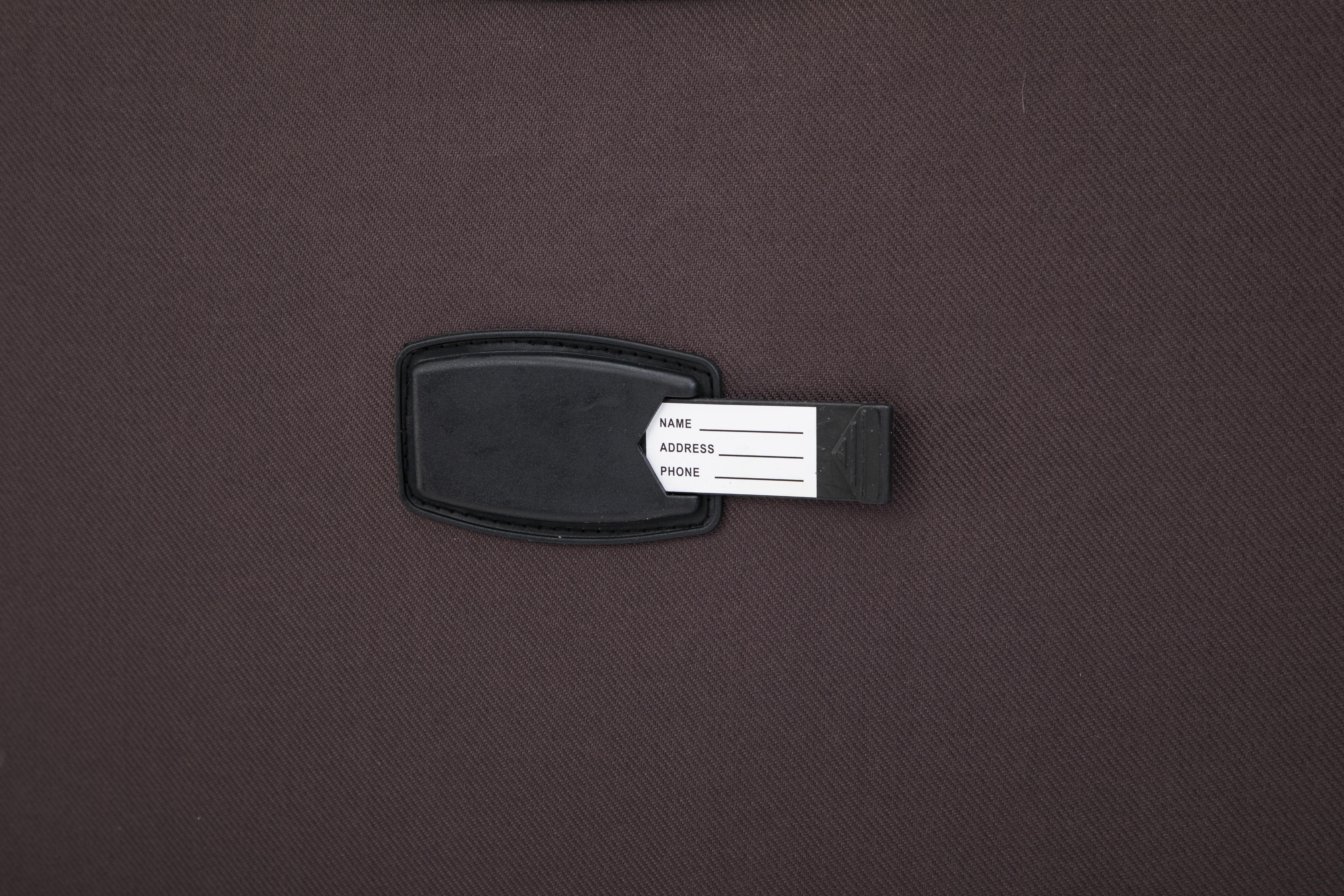 Чемодан Bonro Tourist 4 колеса невеликий Коричневий (2181) - фото 10