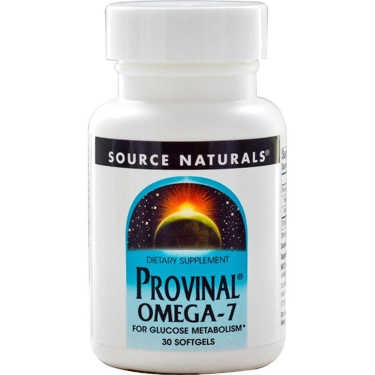 Омега-7 Source Naturals Provinal Omega-7 30 капсул (SNS02550)