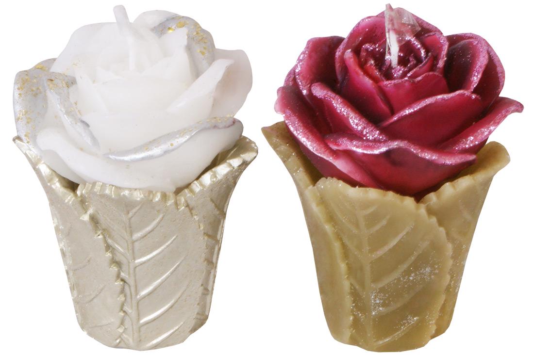 Декоративная свеча BonaDi 2 шт. (Q00-129)