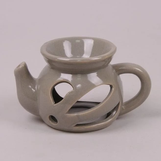 Аромалампа керамическая Florа Серый (7501)