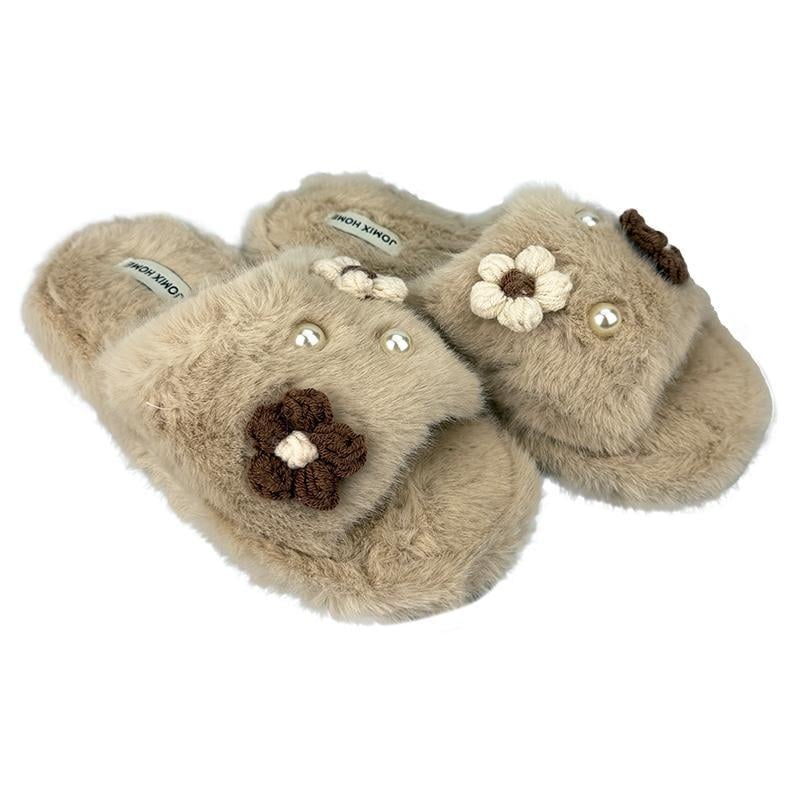 Тапочки комнатные женские 101634-2 p. 38 24,5 см Бежевый