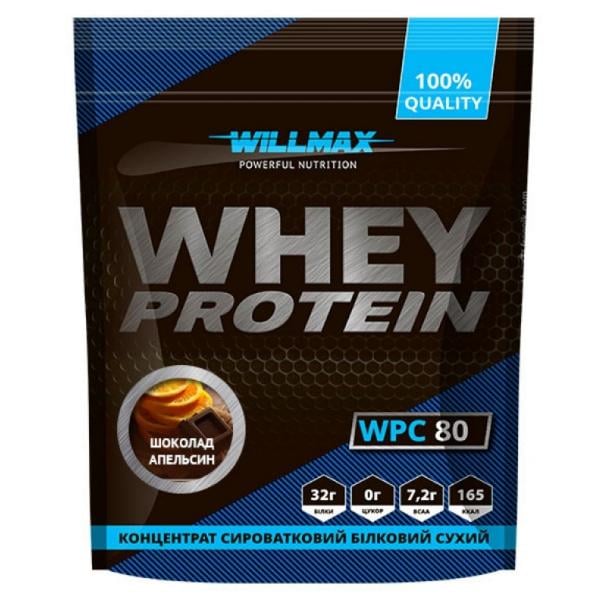 Протеїн Willmax Whey Protein 80 920 г 23 порції Chocolate Orange (000021953)