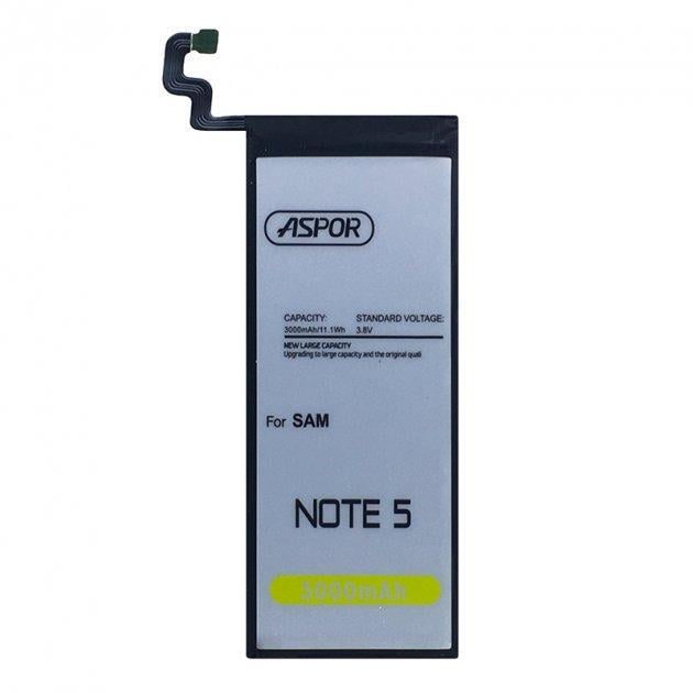 Аккумулятор Aspor для Samsung Note 5/N920 (EB-BN920ABE)