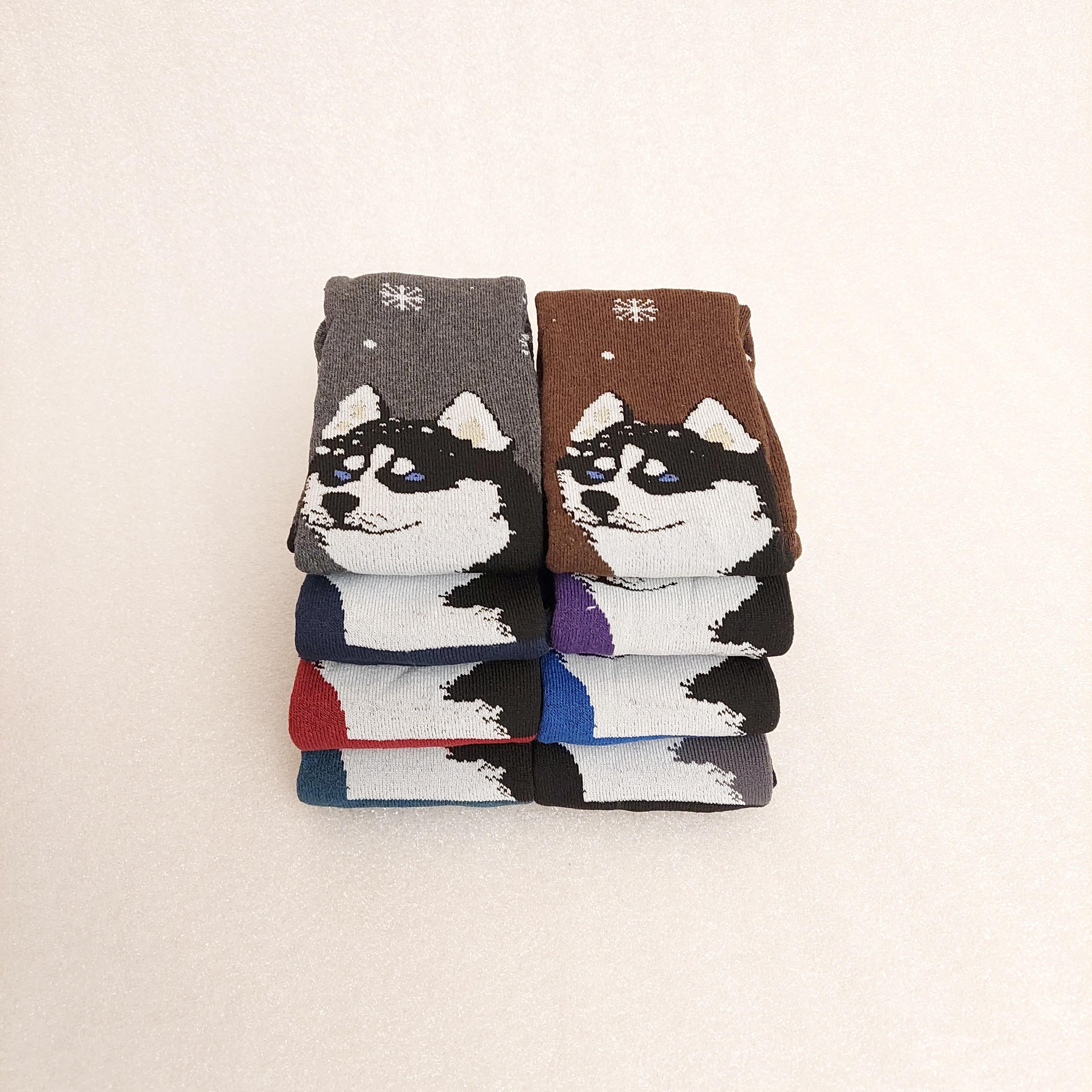 Набір шкарпетки жіночі зимові махрові Житомир Хаскі 6 пар р. 37 Різнокольорові (0557) - фото 3