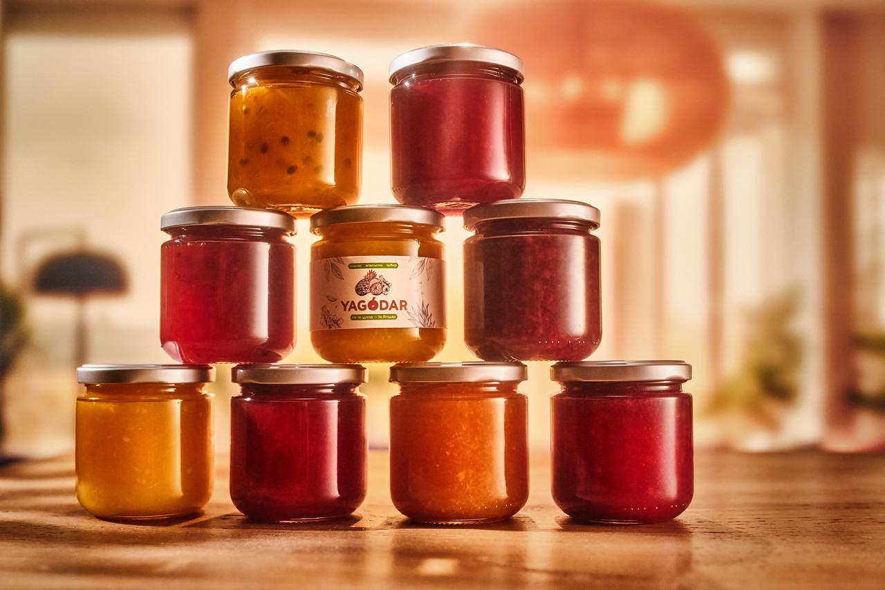 Набор джемов YAGODAR Смородина-Груша/Малина-Апельсин/Ананас-Апельсин/Ананас 4 шт. - фото 6 Набор джемов YAGODAR Смородина-Груша/Малина-Апельсин/Ананас-Апельсин/Ананас 4 шт. - фото 6