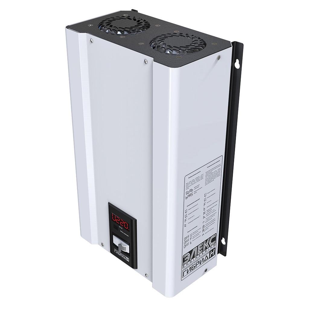 Стабилизатор напряжения симисторный/дублированный с электромагнитным реле Элекс Гибрид У 7-1/32 v2.0 7040 Вт (DR008244) - фото 4