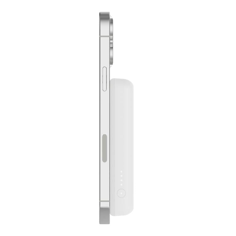 Повербанк Belkin Magnetic Wireless 5000 mAh White (BPD004BTWT) - фото 4 Повербанк Belkin Magnetic Wireless 5000 mAh White (BPD004BTWT) - фото 4