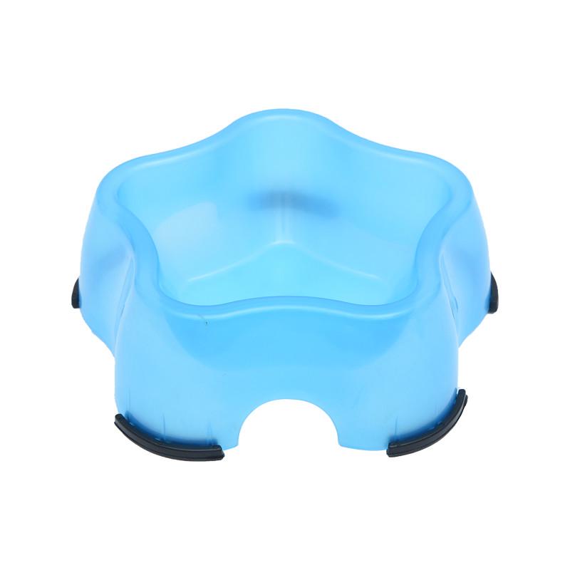 Миска для животных пластиковая Звезда 16х5 см Голубой (2595114164) - фото 2 Миска для животных пластиковая Звезда 16х5 см Голубой (2595114164) - фото 2