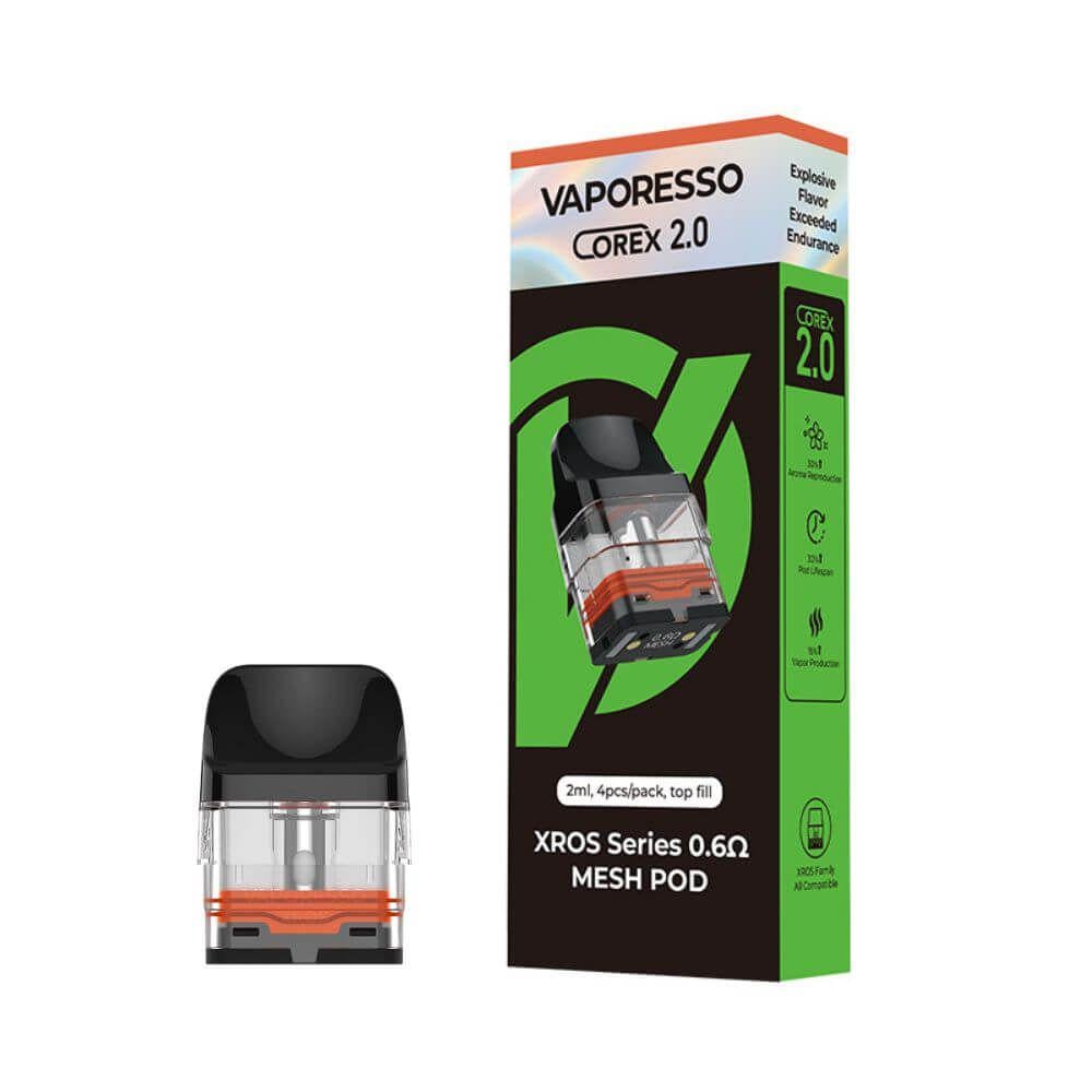 Картридж Vaporesso XROS Corex 2,0 2 мл Coil Mesh 0,6 Ом (16833) - фото 4