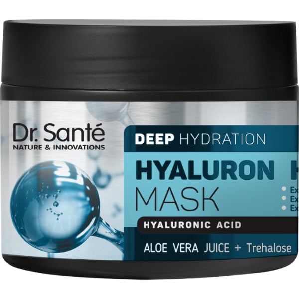 Маска Dr.Sante hyaluron hair deep hydration 300 мл (8588006040227)