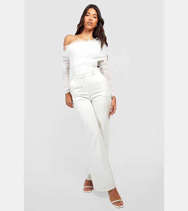 Боди Boohoo GZZ18871 р. 42 Белый