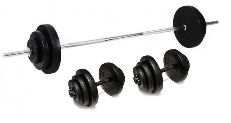 Набор штанга и гантели 90 кг (90kg-1) - фото 2