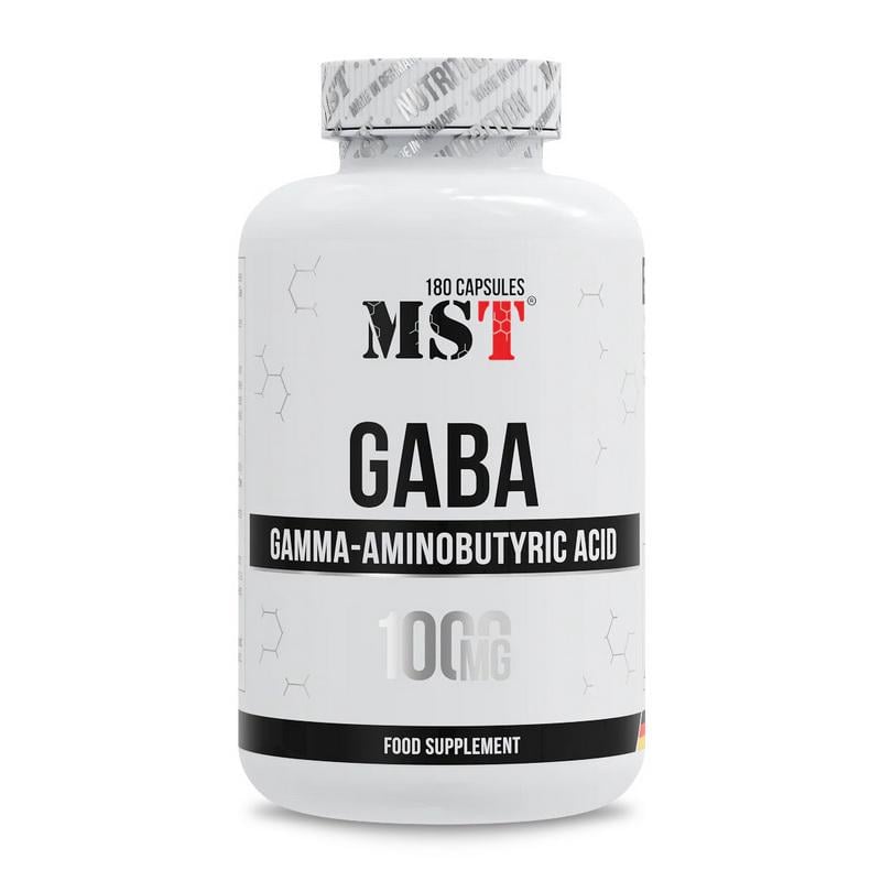 ГАМК MST GABA 1000 мг 180 капс.