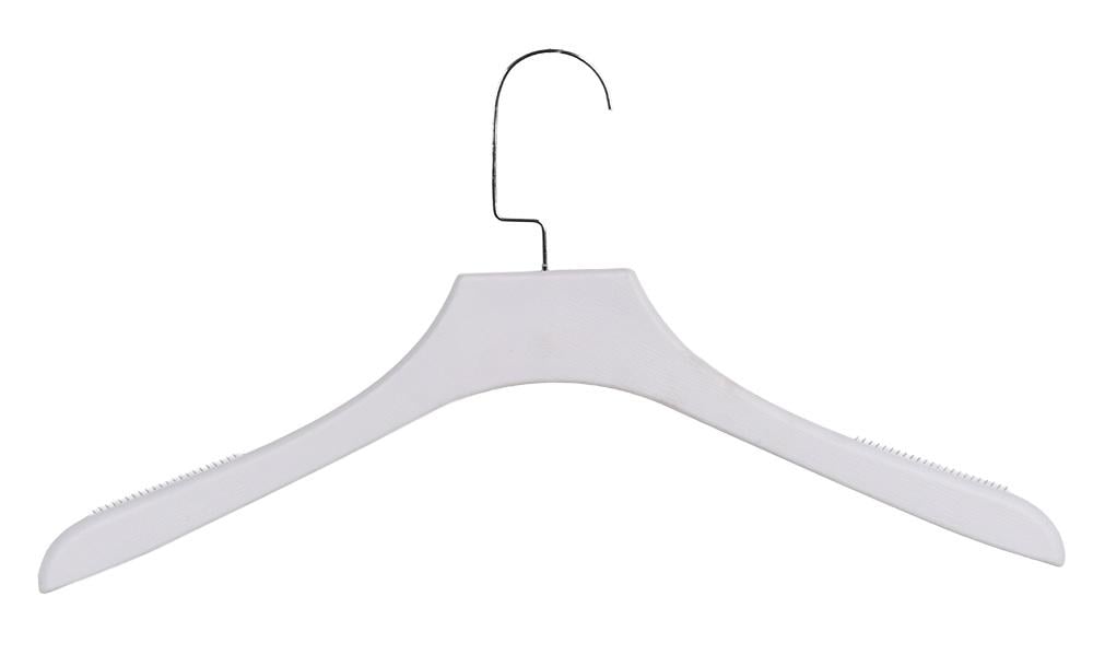 Вішалка плечики для одягу Classic пластикова 44 см White