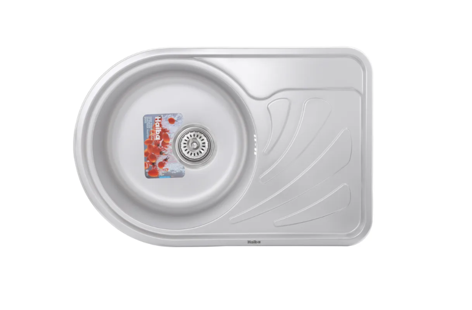 Мойка кухонная Haiba 67x44 см Satin (HB0649)