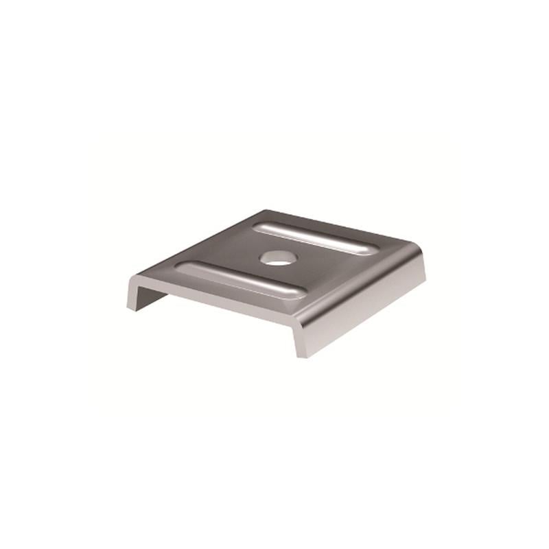 Пластина опорная ДКС B5 Combitech BHM-41 для C-образных профилей 50х49 мм М10 сталь 2 мм (BHM4141)