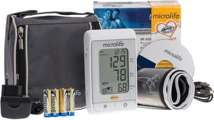 Тонометр Microlife BP A200 AFIB с адаптером автоматический на плечо гарантия 5 лет - фото 4