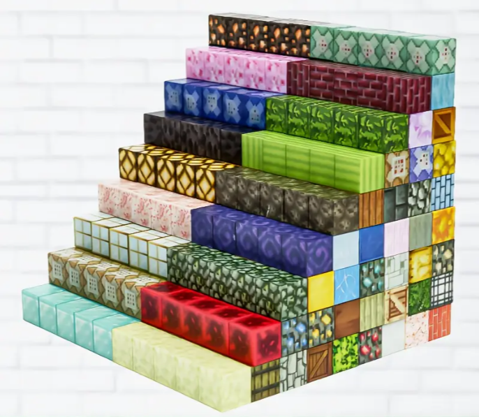 Конструктор магнитный майнкрафт Magnetic Cube джунгли амазонки 48 дет. (10368) - фото 5 Конструктор магнитный майнкрафт Magnetic Cube джунгли амазонки 48 дет. (10368) - фото 5