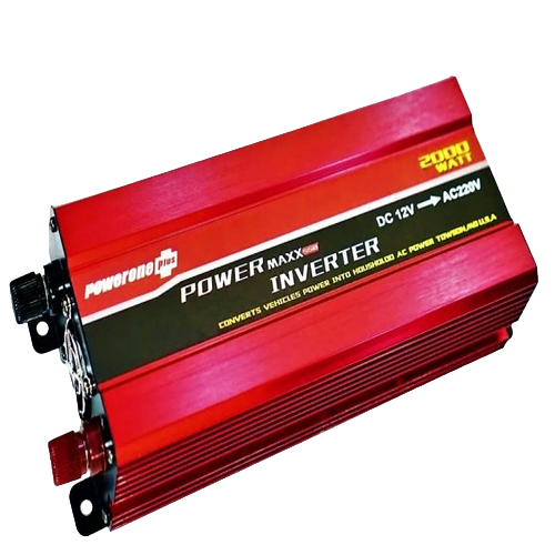 Инвертор автомобильный Powerone 12-220 V 2000 W с вольтметром (8971055)