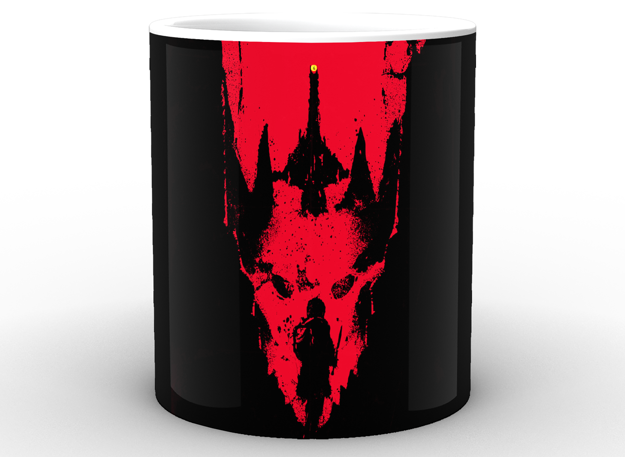 Чашка GeekLand The Lord of the Rings фан арт 330 мл Белый (LR.02.022)