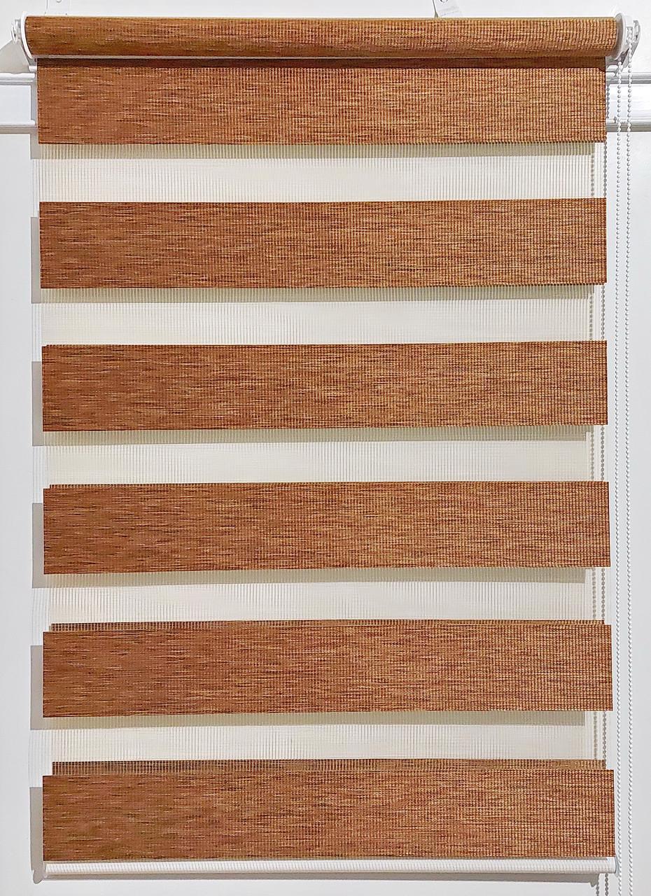 Рулонная штора день-ночь Miranda ВМ-15 30х180 см Коричневый (ВМ-15-52)