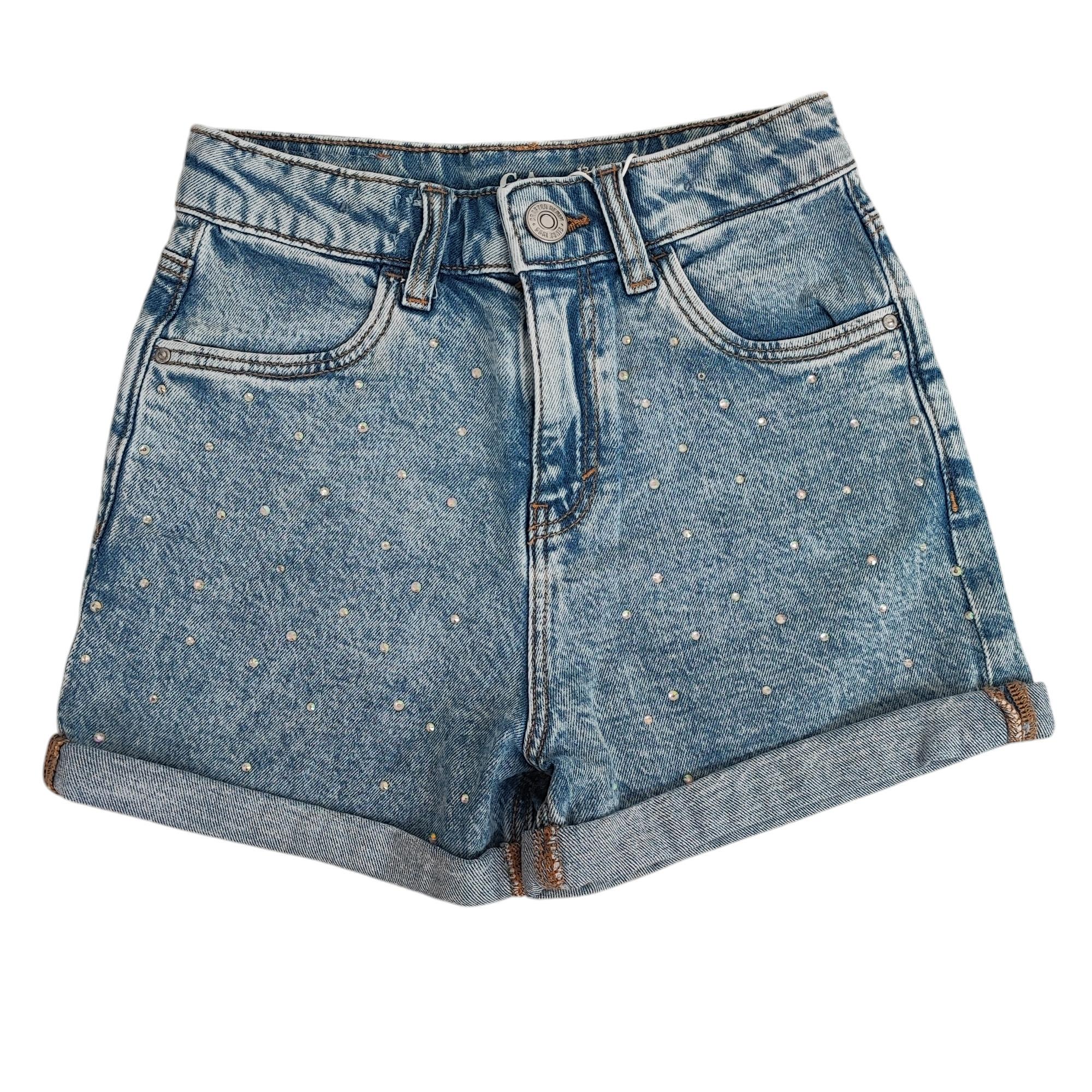 Шорти дитячі джинсові для дівчинки C&A 134 см Блакитний (250122121)