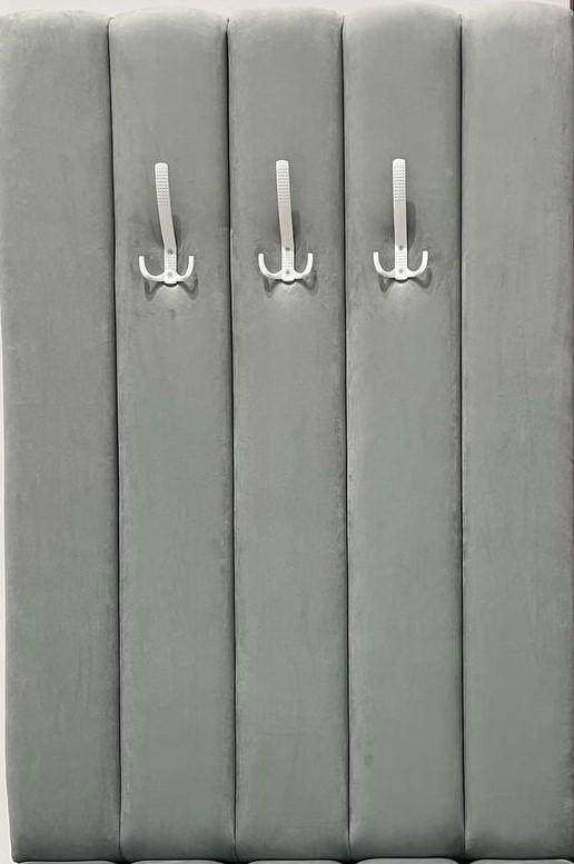 Панель м'яка Vi-Tall ребриста з вішалками 70х120 см