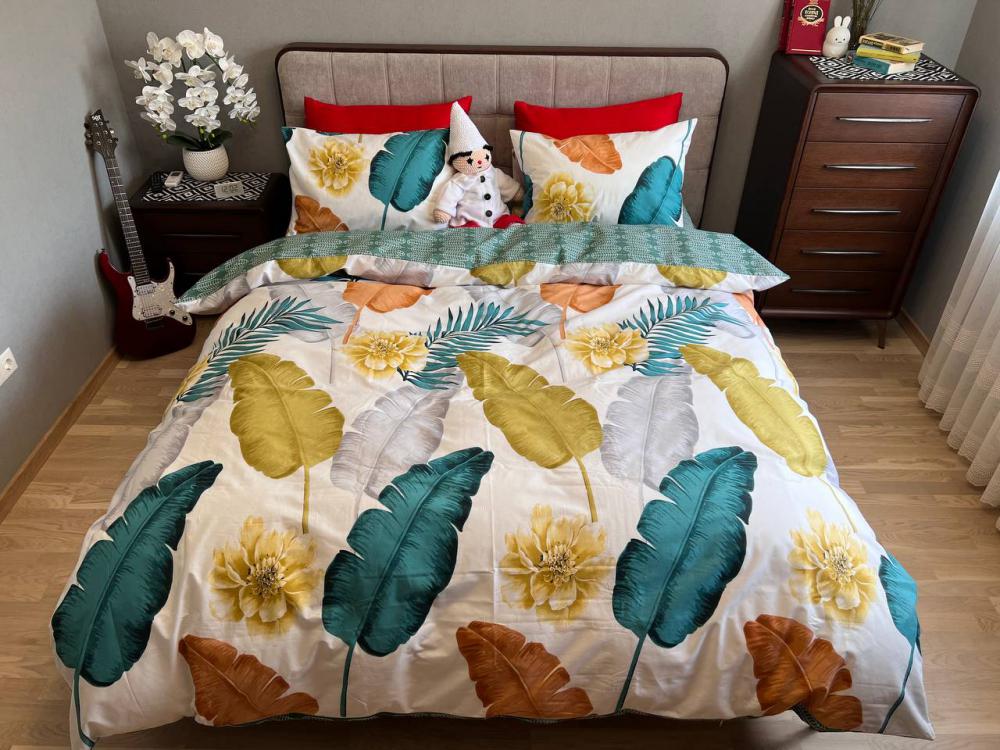 Комплект постельного белья Тропики полуторный (1777357379)
