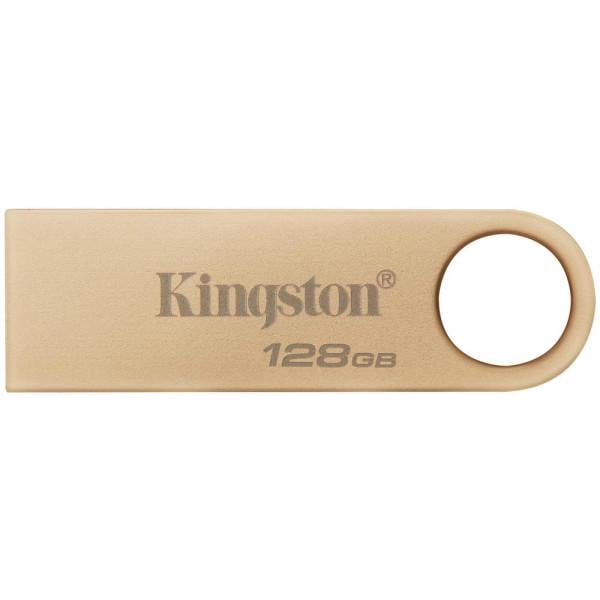 Флэш память флешка Kingston SE9 G3 128 GB USB3.2 Metal Gold (DTSE9G3/128GB)
