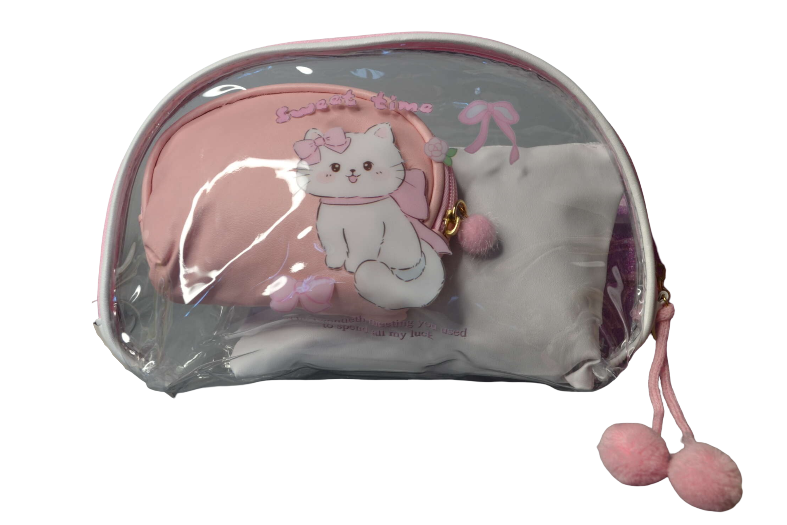 Косметичка для ребенка с принтом котенка 25х16х8 см (25-478-4/Д)