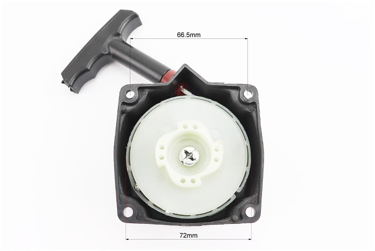 Стартер 4 отверстия 66,5х66,5 мм к мотокосам (208953) - фото 2 Стартер 4 отверстия 66,5х66,5 мм к мотокосам (208953) - фото 2