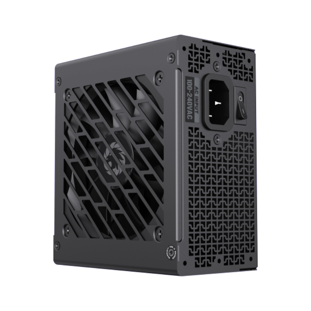 Блок питания SFX GameMax GS-650G 650 Вт со 120-мм вентилятором в черном исполнении