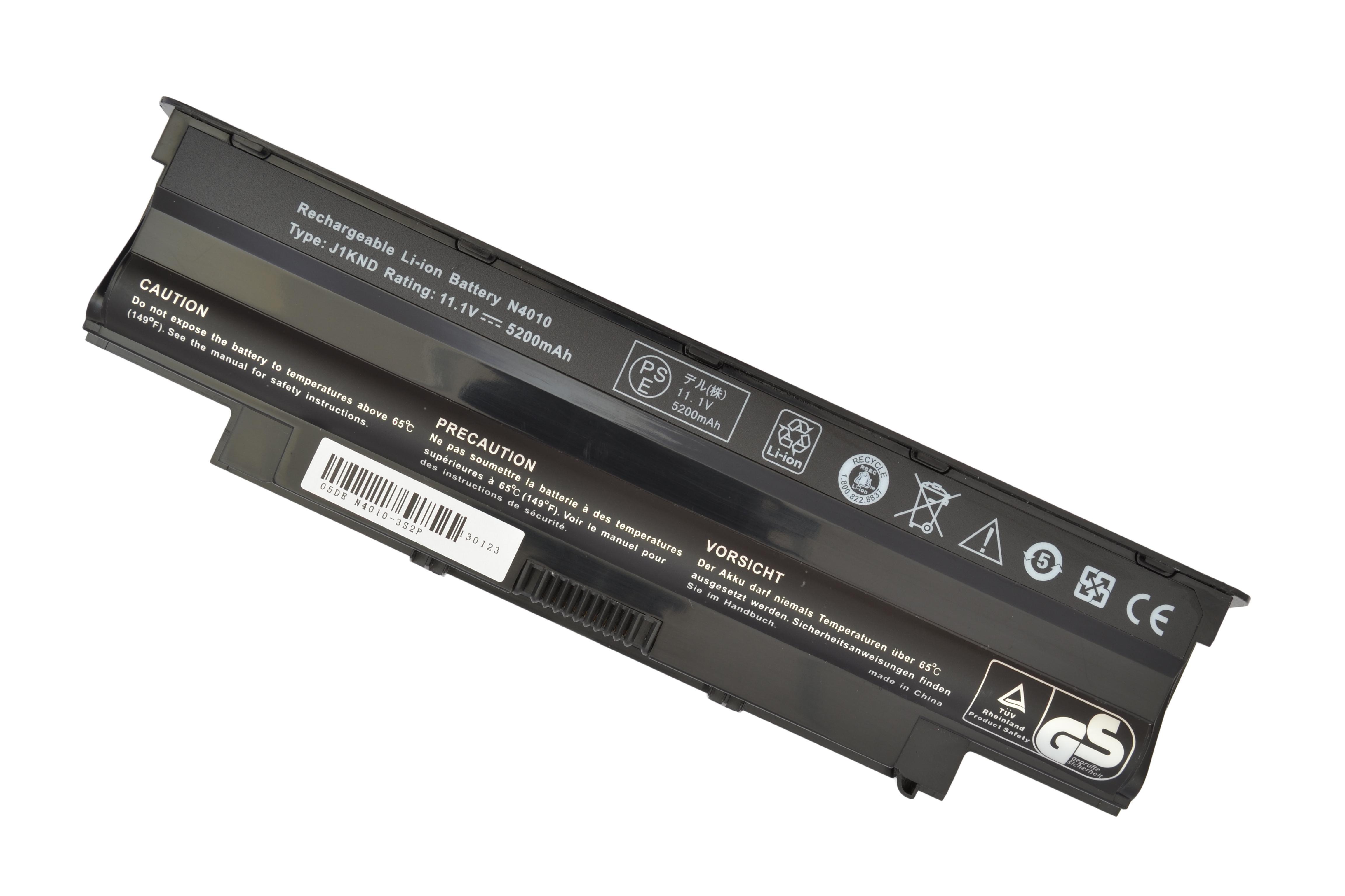 Аккумулятор для ноутбука Dell J1KND Inspiron N5110 11,1 V 5200 mAh - фото 5