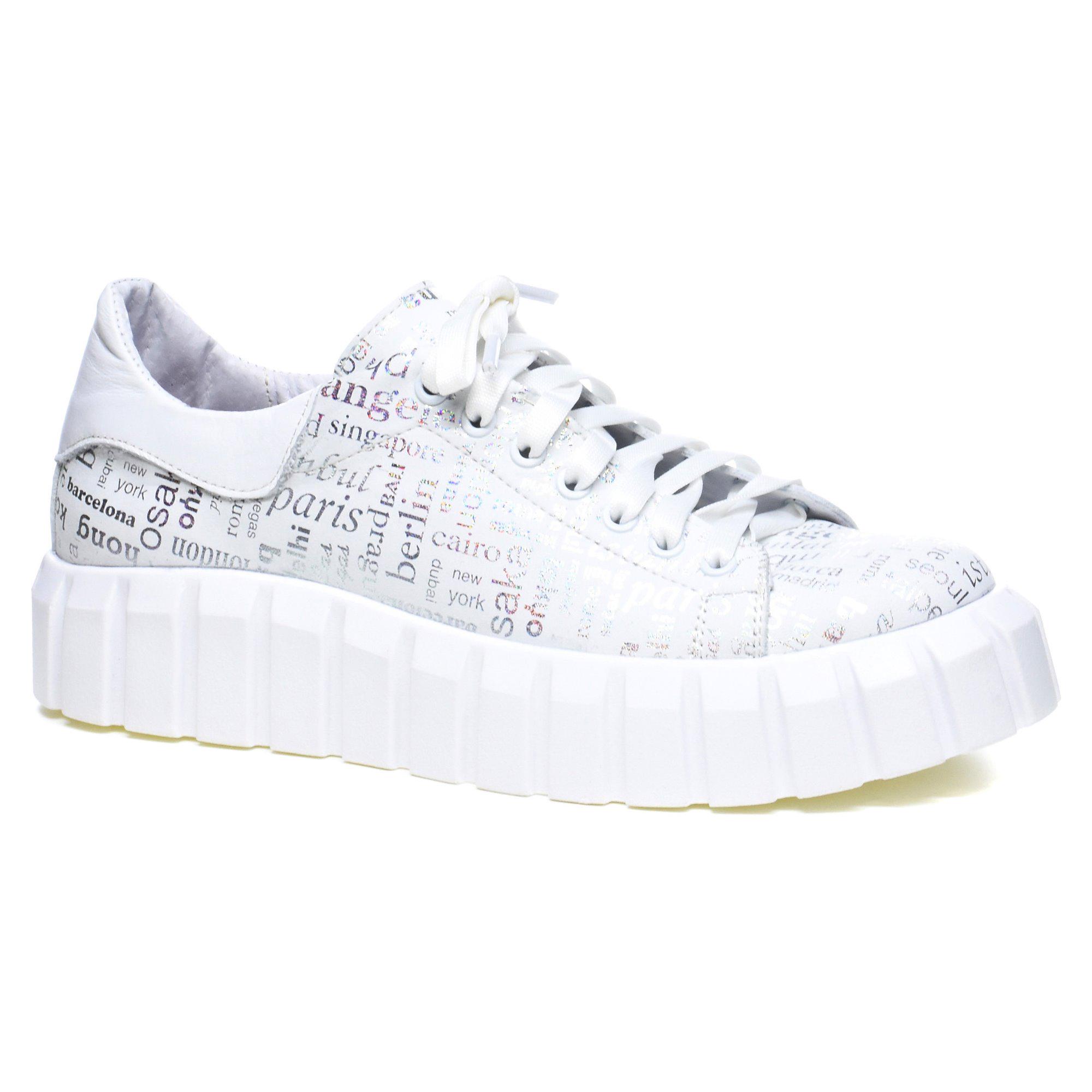 Кеды женские Haries р. 40 Белый/Серебряный (035095-40)