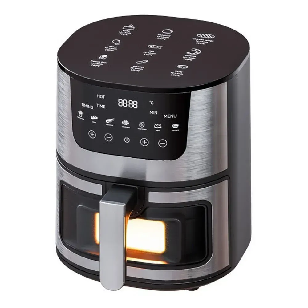 Аэрофритюрница ZepLine ZP-142 чаша 8 л 3500 Вт (ML-04291)