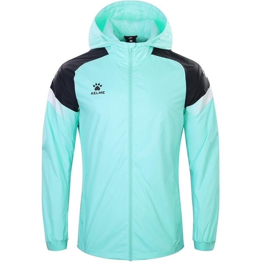 Ветровка Kelme WARRIOR L Мятно-черный (8061WT1005.9328)