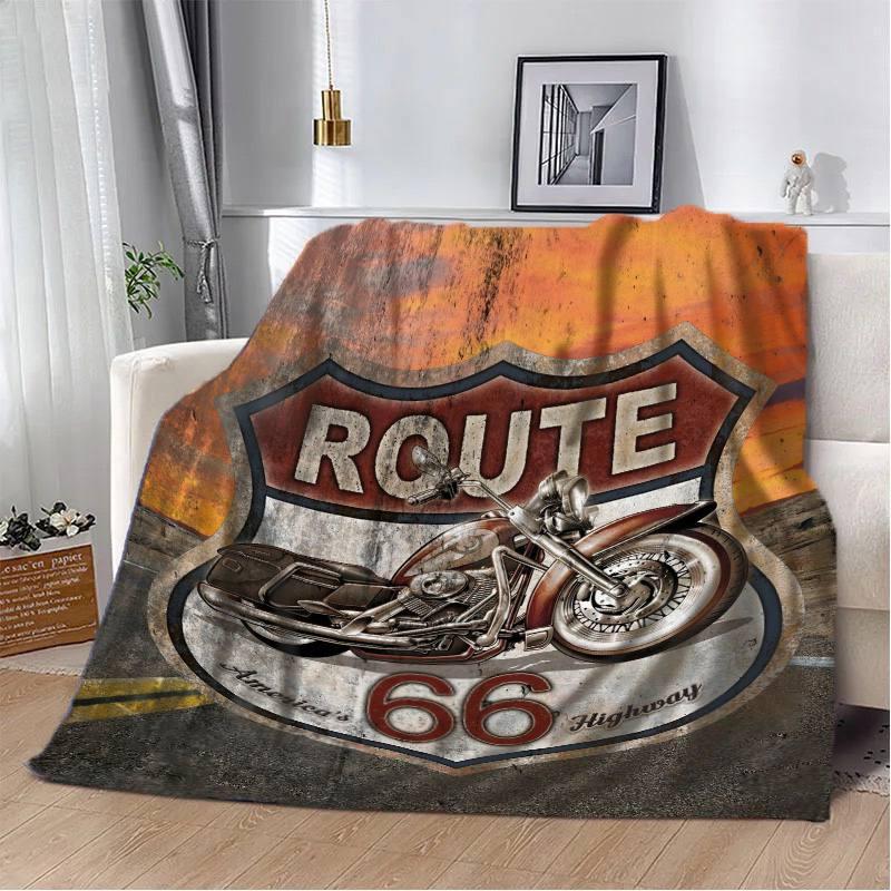 Плед-покривало Route 66 плюш/велюр дитяче 135х160 см Коричневий