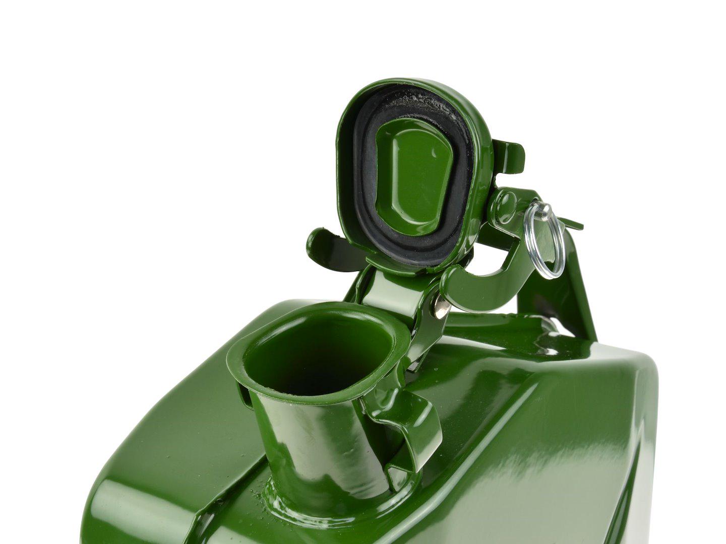 Каністра Geko для паливо-мастильних матеріалів металева 5 л Зелений (G03230) - фото 4 Каністра Geko для паливо-мастильних матеріалів металева 5 л Зелений (G03230) - фото 4