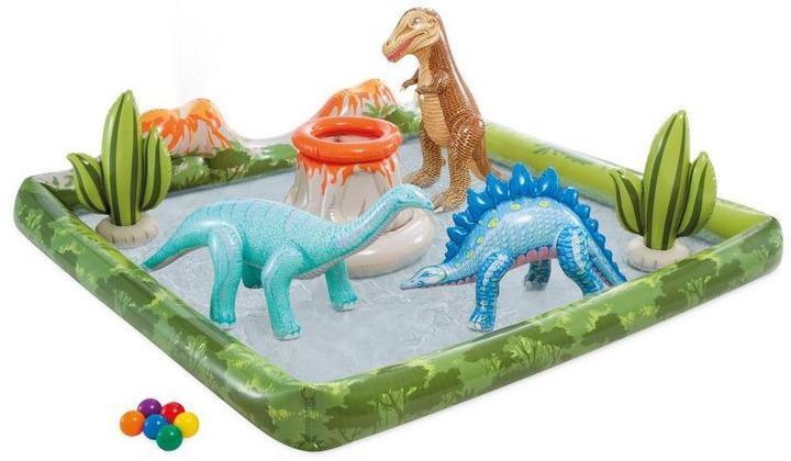 Игровой центр Intex парк динозавров 201x201x36 см (56132) Игровой центр Intex парк динозавров 201x201x36 см (56132)