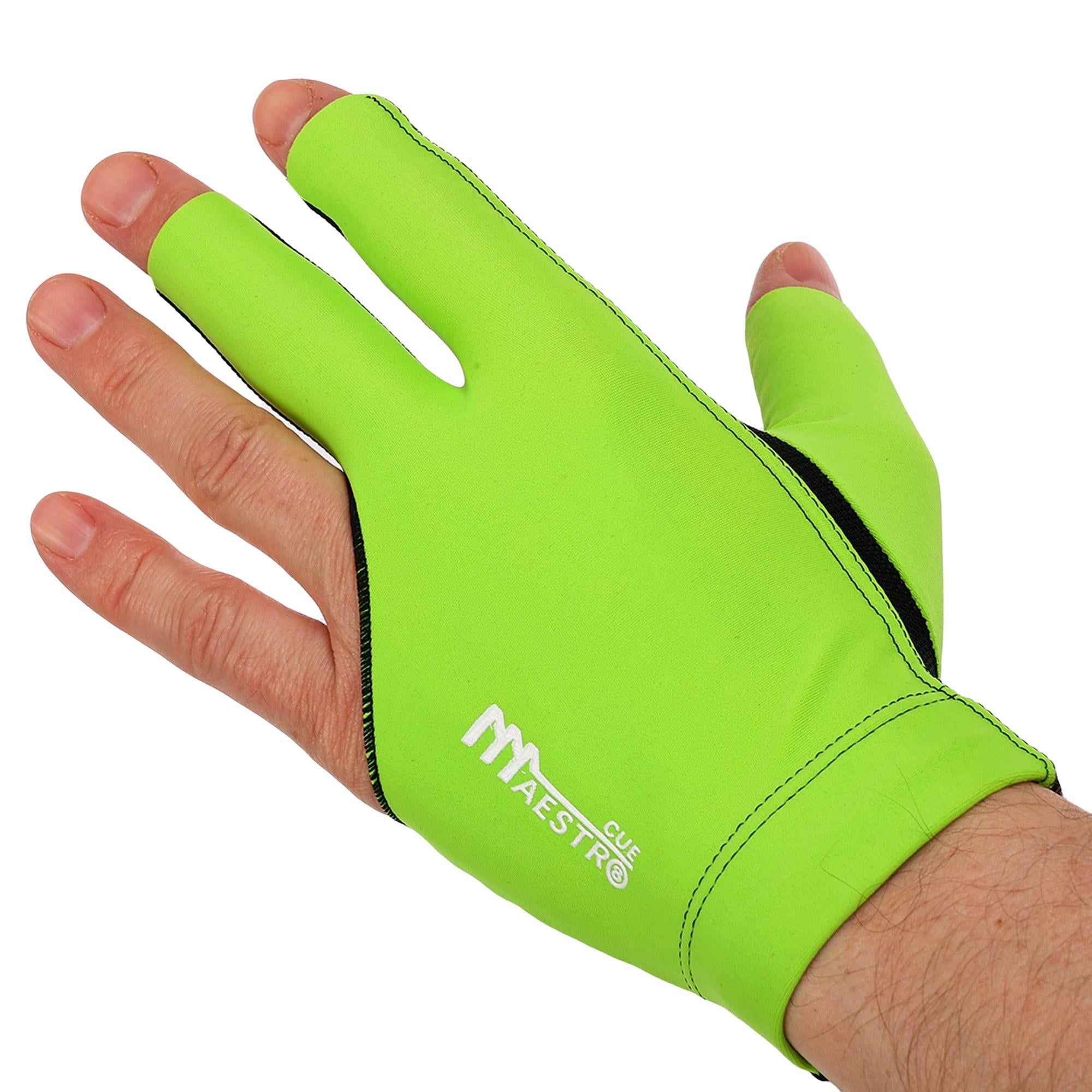 Перчатка бильярдная Maestro KS-3464 1 шт. Салатовый (25571361)