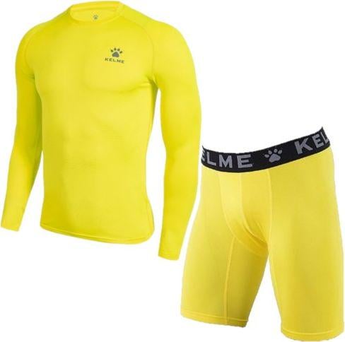 Комплект термобелья KELME TEAM 2XL Желтый (13.9700_K15Z706.9700)