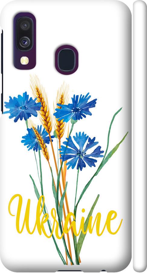 Чехол на Samsung Galaxy A40 2019 A405F Ukraine v2 (5445m-1672-42517)