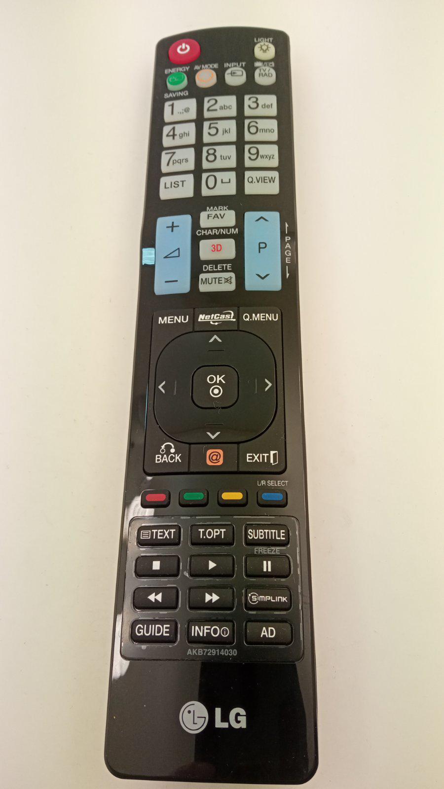 Пульт для LG AKB72914030 (31739) Пульт для LG AKB72914030 (31739)