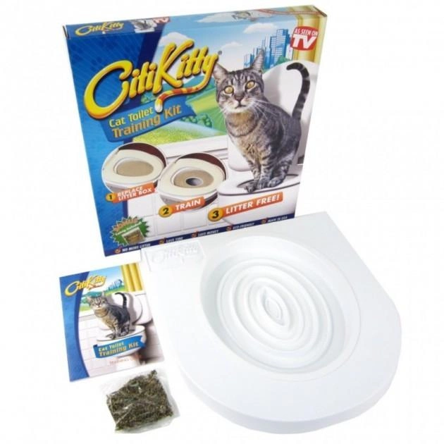 Набор для приучения кошек к унитазу CitiKitty Cat Toilet Training Kit (475765) - фото 1