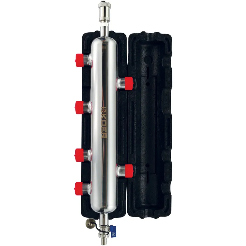 Гидрострелка KOER KR.S1032 4/2 1"НР SUS304 (KR2959) Гидрострелка KOER KR.S1032 4/2 1"НР SUS304 (KR2959)