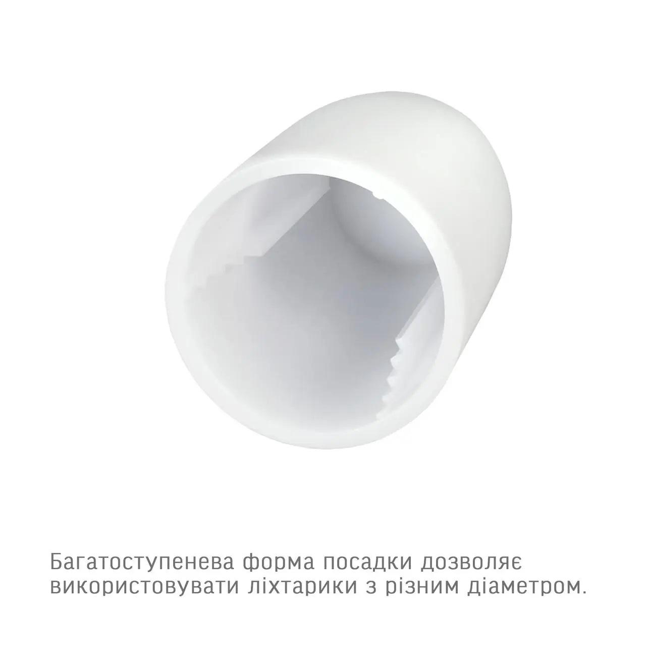 Рассеиватель света для фонарика Videx VLF-ADF-02W VLF-A105Z/VLF-A406/VLF-A156R/VLF-A355C (VLF-ADF-02W) - фото 2